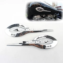 Motorcycle 3D Emblem Badge Fuel Tank Sticker Tank Pad Protector Decal For Honda Shadow VT VTX 400 600 750 1100 Steed 400 600