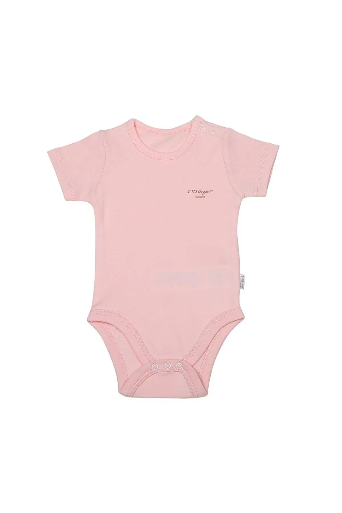 KitiKate Organic Basic Short Sleeve Body Child Boy 77022 Pink