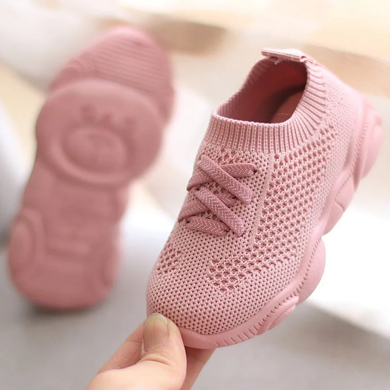 Sneakers Kids Shoes Antislip Soft Bottom Baby Sneaker Casual Flat Children size Girls Boys Sports Shoes Spring Summer