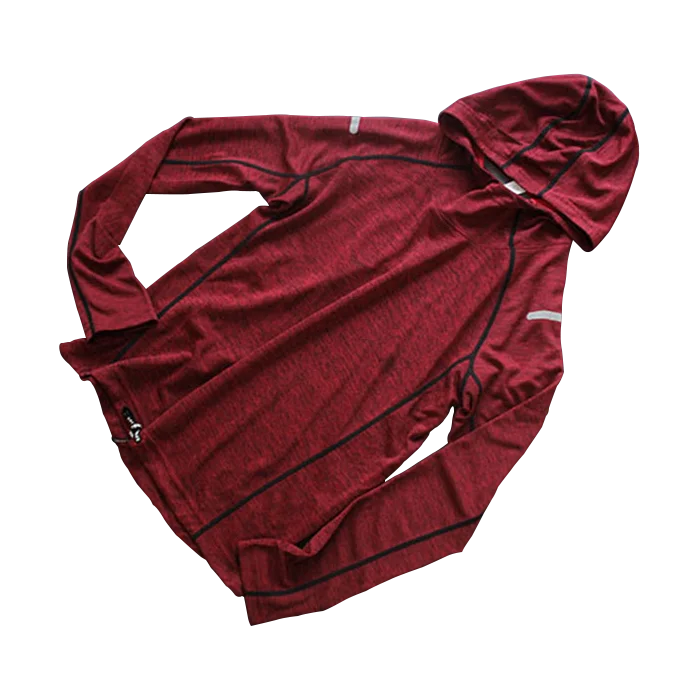 Fitness cienki dres z kapturem kobiet T Shirt sportowe koszulki do jogi Top szybkoschnący bieganie z długim rękawem koszula sportowe ubrania gimnastyczne kurtki — zdjęcie 7