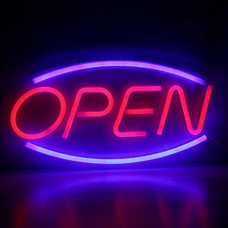 Neon Sign Lighting DIY Decorative Transparent Acrylic Back Panel USB Power Hanging Wall Art for Living Room Kids Party