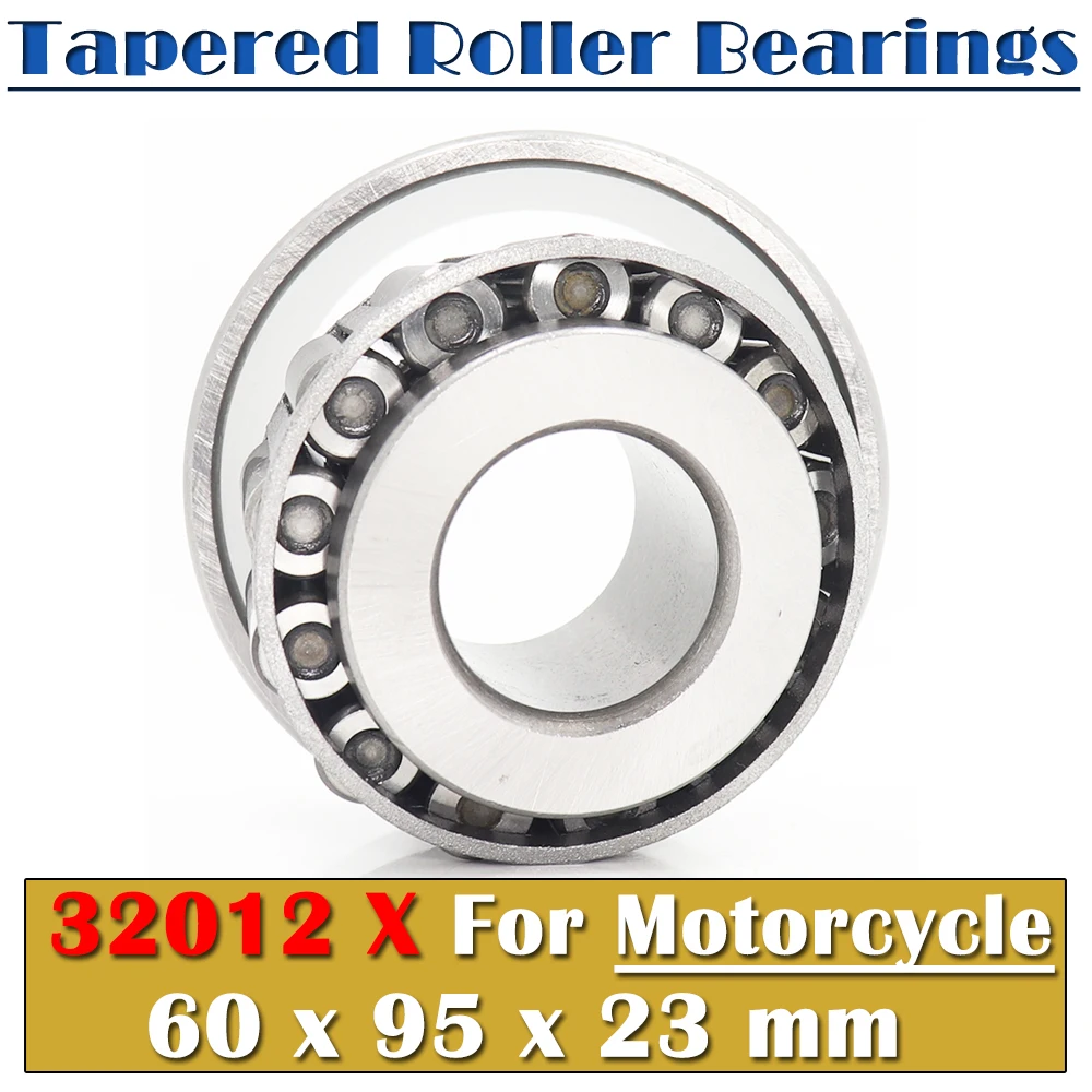 32012 X Bearing 60*95*23 mm ( 1 PC ) Tapered Roller Bearings 32012X 2007112E Bearing For Motorcycle