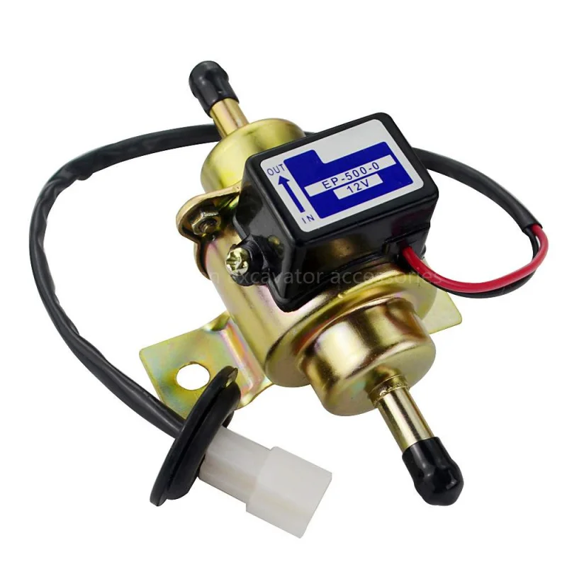 

12V Electric Fuel Pump EP-500-0 035000-0460 12585-52030 Diesel Gasoline Tank for Kubota Enginediesel pump Harvester Pickup Truck