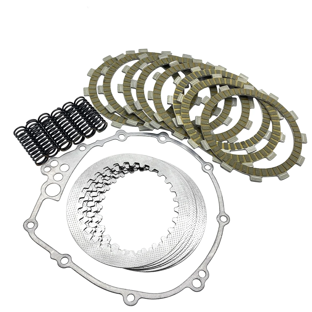 Kit completo de embrague con resortes y juntas resistentes compatibles con Yamaha YZF R6 2003-2005 YZF R6S 2006-2009 FZ6 2004-2009