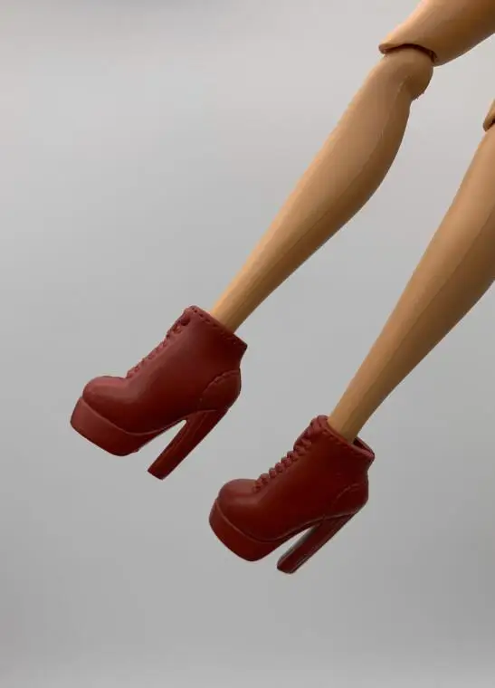 New styles Doll shoes high heel boots flat shoes toy shoes for your BB 1/6 dolls AA198