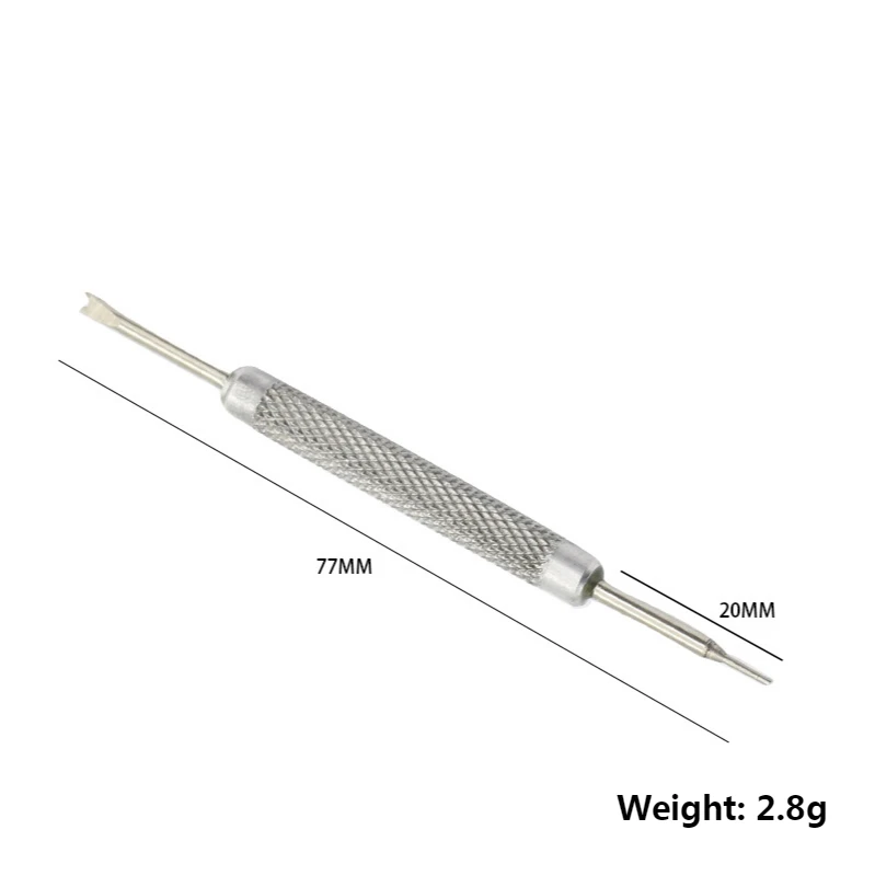 Kit di strumenti per la riparazione dell'orologio da 10 pezzi Kit di strumenti per la riparazione dell'orologio perno di rimozione del perno del martello Punch Pin s Kit di supporto per cinturino accessori per la riparazione dell'orologio strumenti per l'orologio