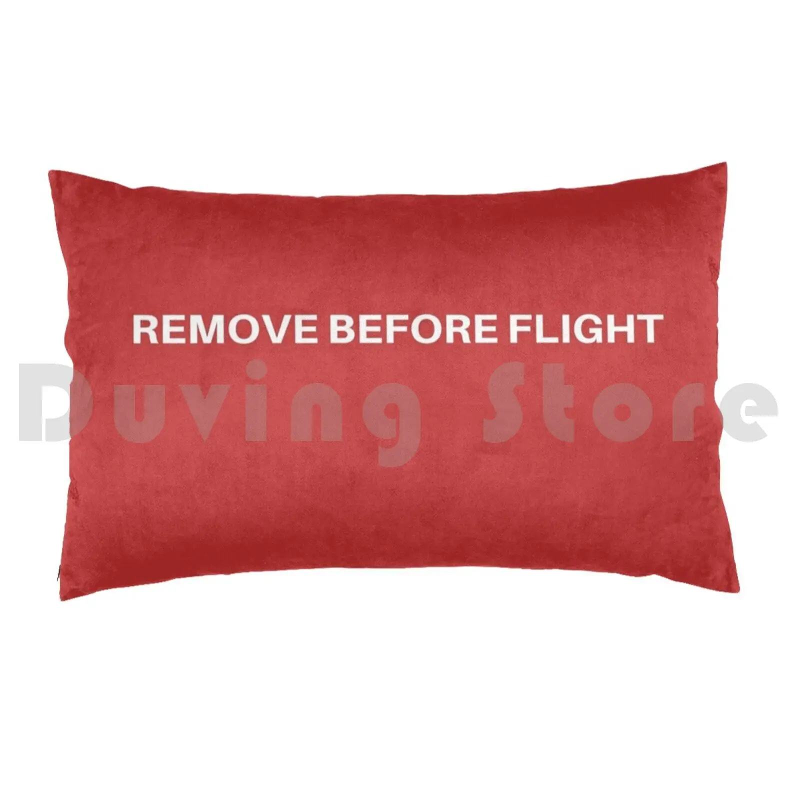 Remove Before Flight Pillow Case DIY 50*70 Aviation Pilot Remove Before Flight For Pilots For Aviators