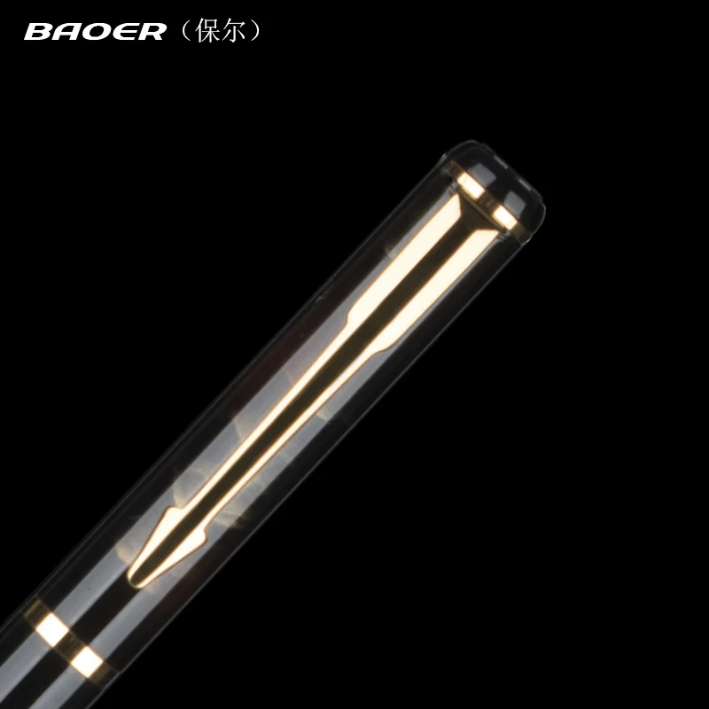 Luxury Rollerball Gel Pen Metal Ball Ballpoint Pens Papelar Boligrafo Stationery Material Escolar Volume