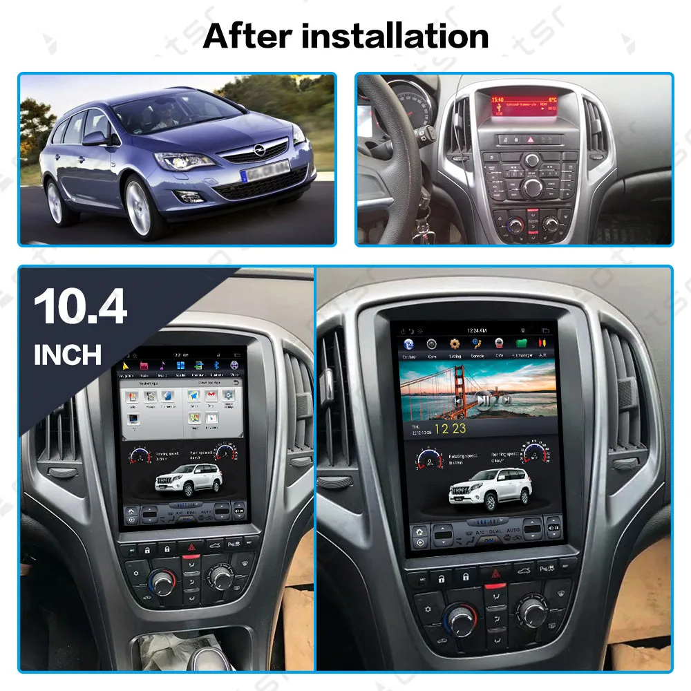 Android 9 Car Radio Gps Navigation For Opel Astra J 2010+ Multimedia Player 2din Auto Stereo Receiver Head Unit Screen