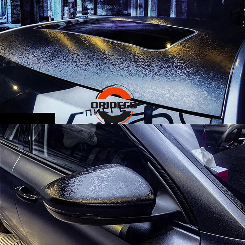 

2021 New Black Forged Glossy Carbon Vinyl Wrap with Air Free bubbles Adhesive DIY Car Styling Sticker Decal Wrapping