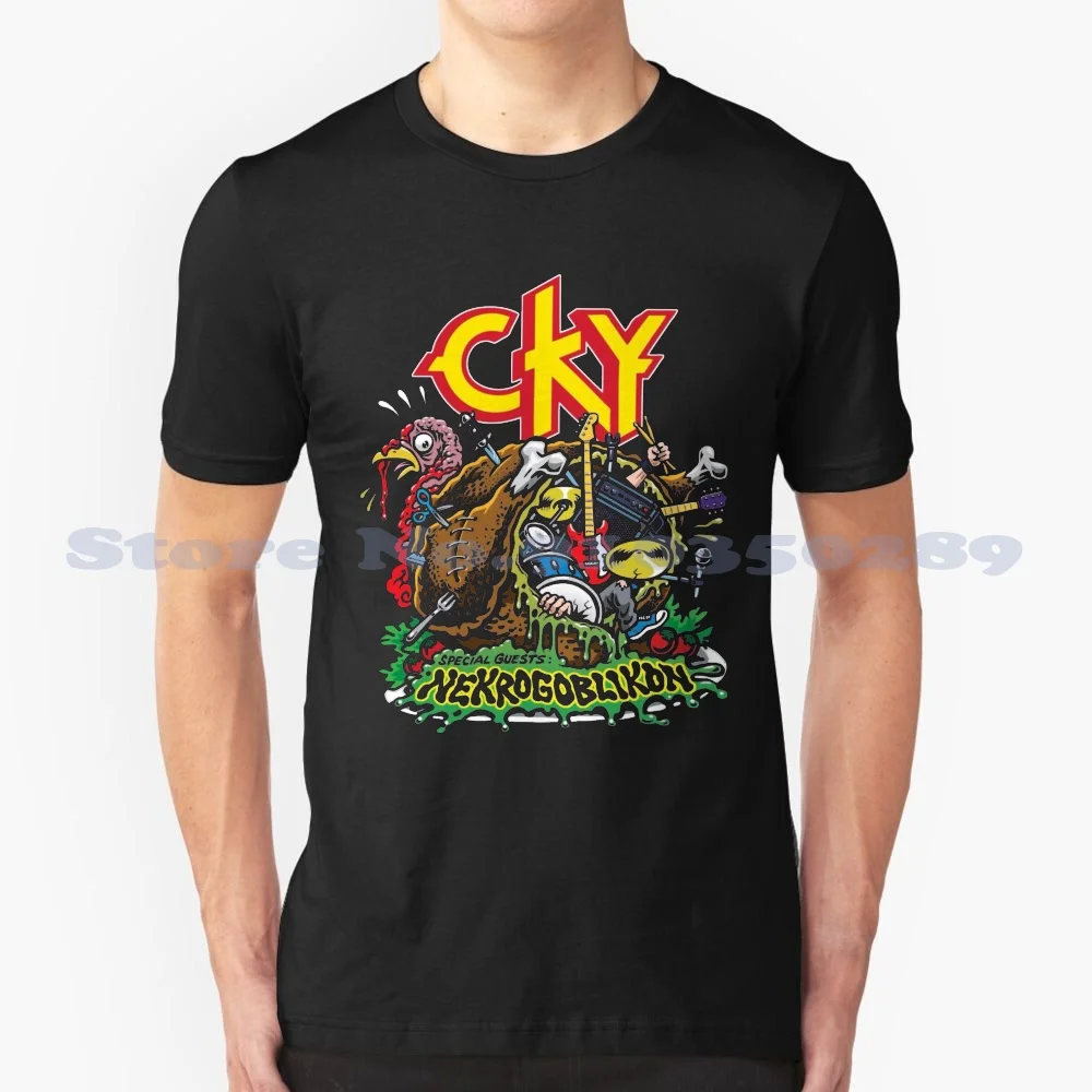 Cky Summer Funny T Shirt For Men Women Cky Band Deron Miller Chad Grung Music Tour Hardrock Skate Punk Jackass Viva La Bam