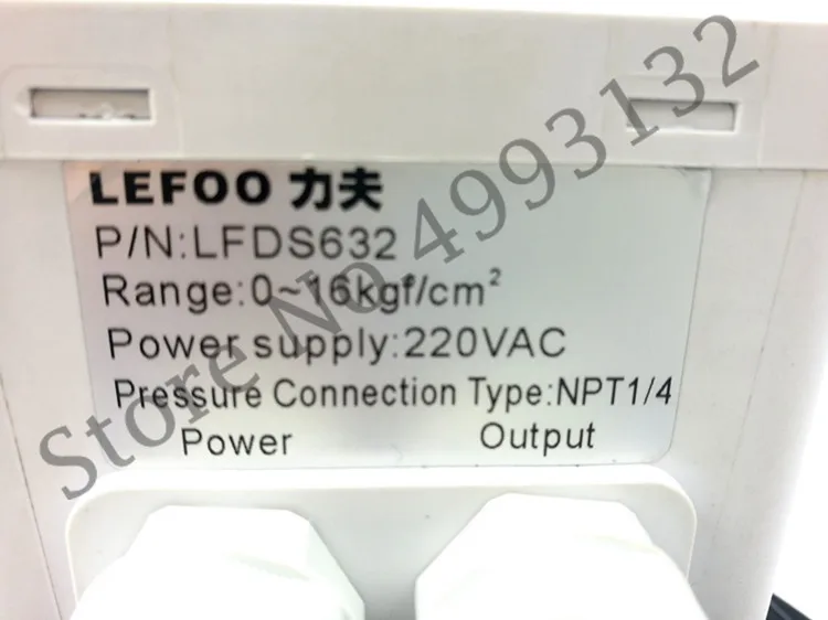 Imagem -05 - Controlador de Proteção Perda Pressão da Bomba ar 220v Display Digital Inteligente Controlador Bomba Vácuo Lfds630