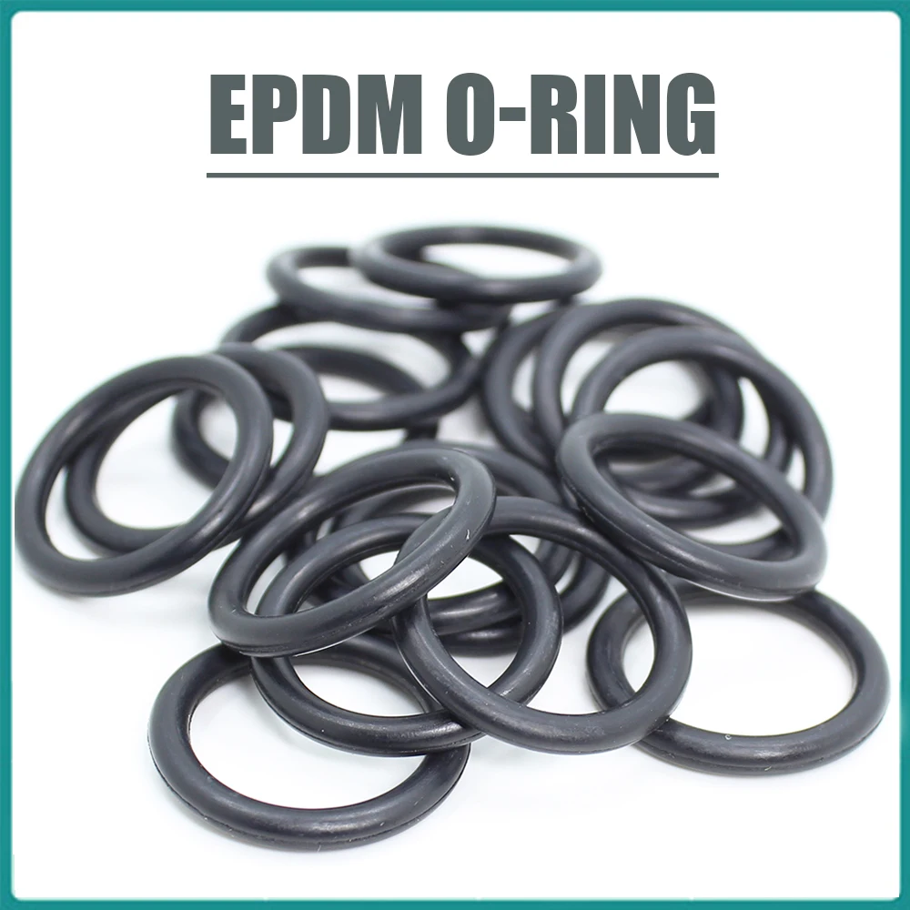 CS3.55mm EPDM O RING ID 106/109/112/115/118/122/125*3.55mm 10PCS o-ring guarnizione guarnizione supporto di scarico isolante in gomma passacavo ORING