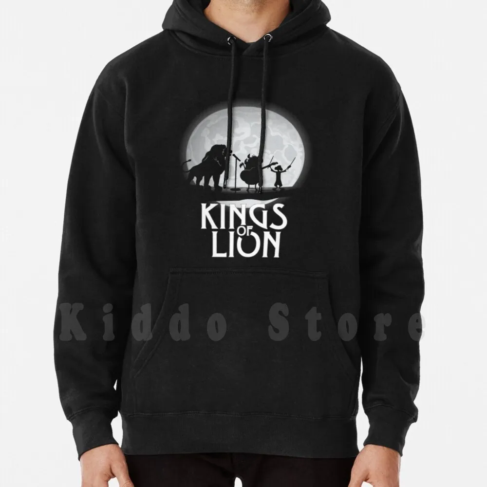 Kings Of Lion Hoodies Long Sleeve Kings Of Leon Lion King Simba Timon Pumbaa