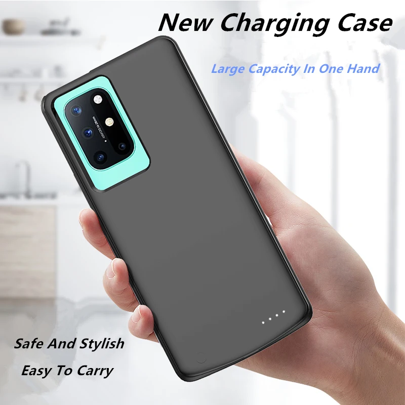 6800 Mah For Oneplus 8T Battery Case Smart Phone Stand Cover Smart Power Bank For Oneplus 8T Battery Charger Case