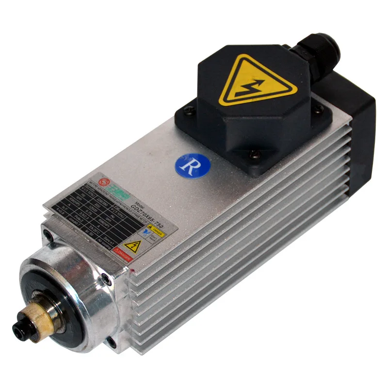 Máquina de Corte de Borda de Madeira Cnc Router Borda de Bander Eixo Motor Refrigerado a ar 350w 500w 700w 750w 220 v 380v 1200018000rpm