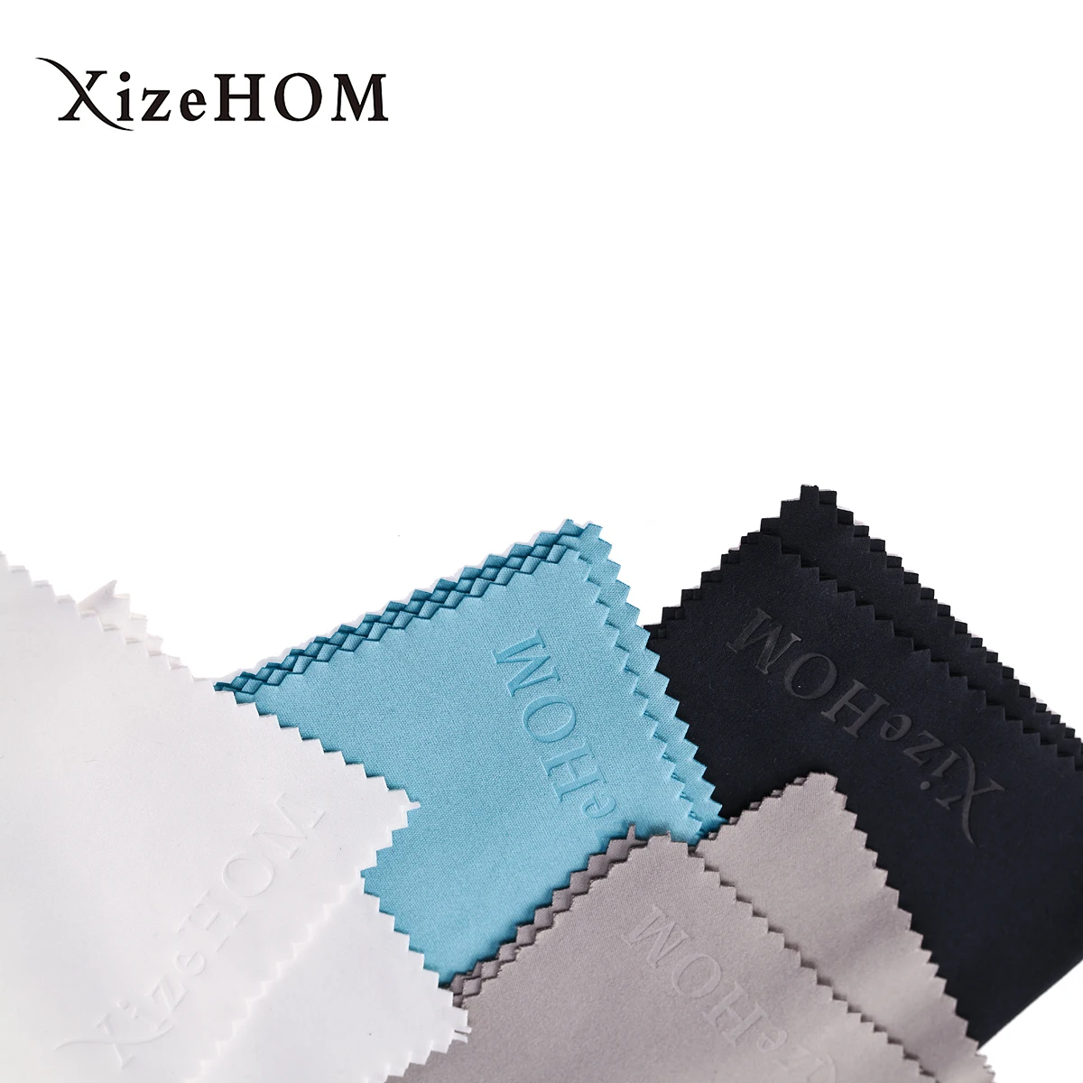 XizeHOM (40*40cm/2pcs) duża ściereczka czyszcząca z mikrofibry do wszystkich okularów, okularów, obiektywy do aparatu, ekranu (5 kolorów)