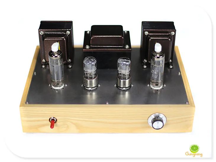 

The Latest 6G2P+6P12 6W+6W stereo fever low-power tube amplifier, 20HZ-28KHz ±2db ,Finished product or DIY KITS