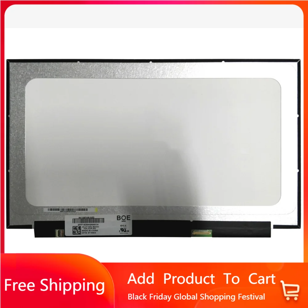 

15.6 Inch NV156FHM-N3D Fit NV156FHM N3D EDP 30PIN 60HZ FHD 1920*1080 LCD Screen Laptop Replacement Display Panel