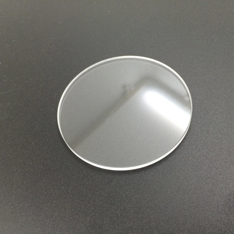 Fenêtre en fluorure de Calcium CAF2, matériau monocristallin, différents diamètres, adapté aux systèmes optiques