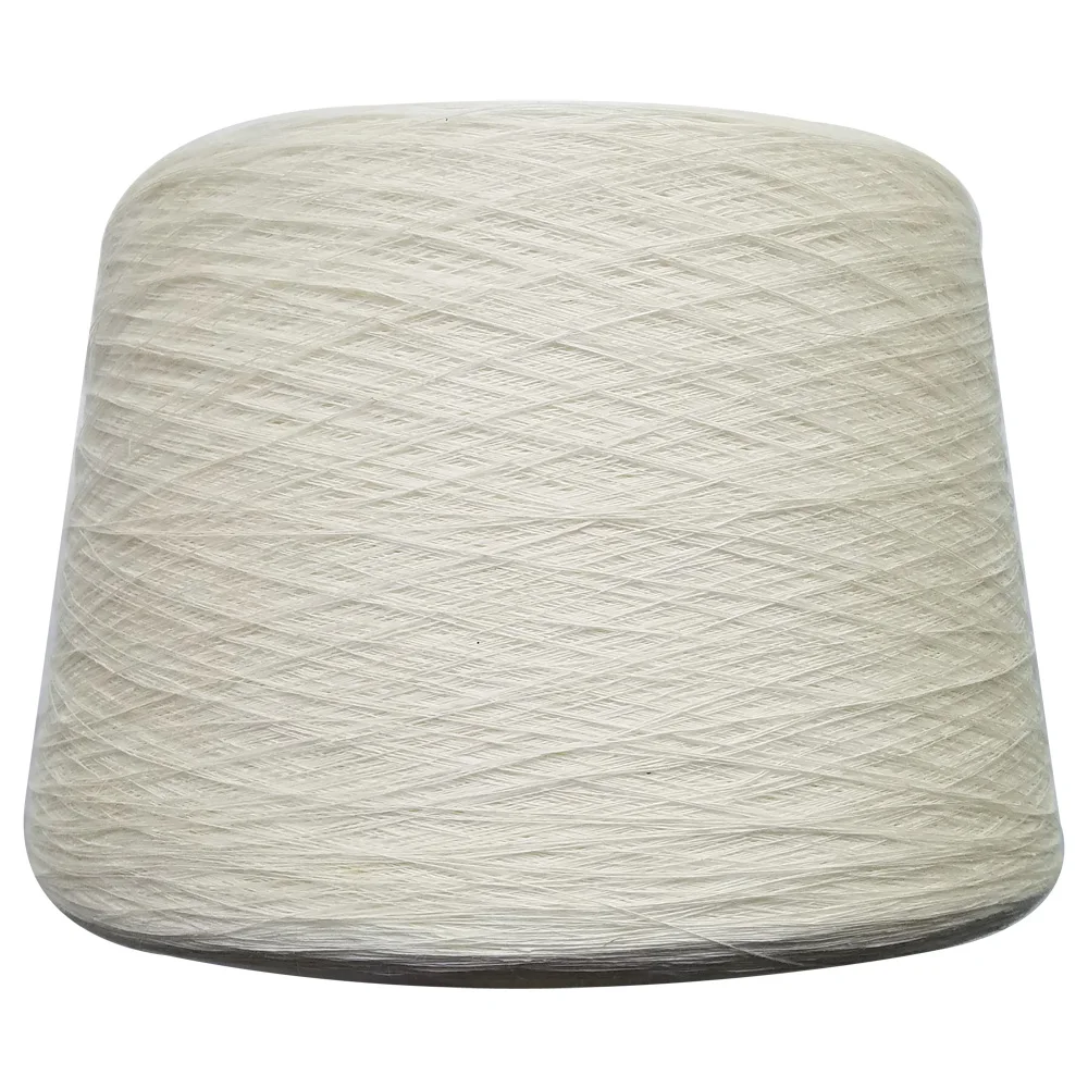 100% Natural linen yarn Diameter 0.3mm weight about 1.6kg/cone knitting yarn