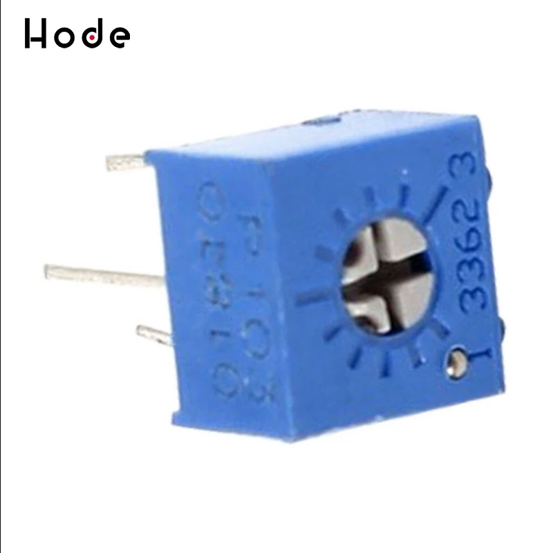 10Pcs 3362P-103 3362P 10K ohm High Precision Variable Resistor Potentiometer Top