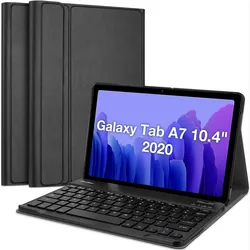 Keyboard Case for Samsung Galaxy Tab A7 10.4 2020 SM-T500 T505 T507 Ultra Thin Detachable Wireless Bluetooth Keyboard Cover case