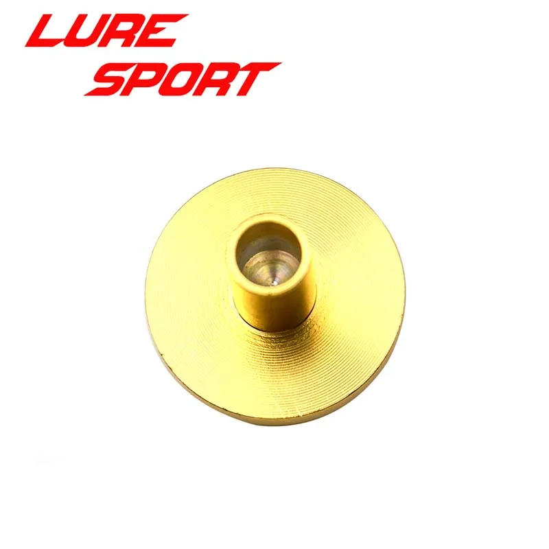LureSport 4pcs Aluminum end cap T shape  Butt Fishing Rod Building Component Fishing Pole Repair DIY Accessory