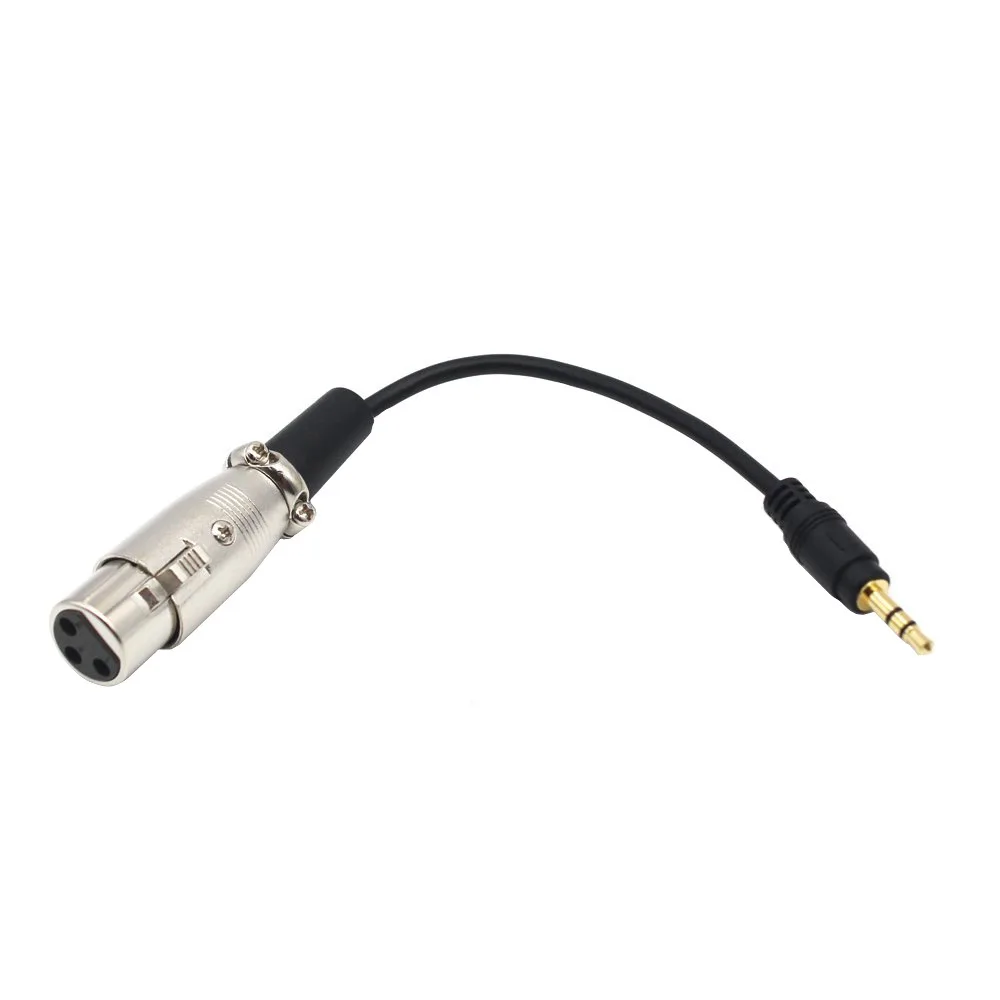 XLR 3 Pin Nam Đến Nữ Jack 3.5Mm Sang XLR Cáp Âm Thanh Cho Micro Loa Âm Thanh Máy Khuếch Đại XLR đầu Nối Cáp