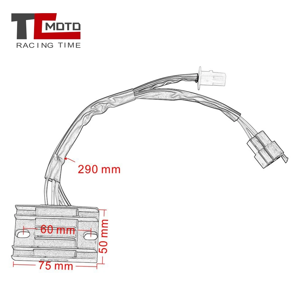 31600-KRH-D01 Motorcycle Voltage Regulator Rectifier For Honda XR125L XR250L XR400L XR 125 250 400 L 125L 250L 400L