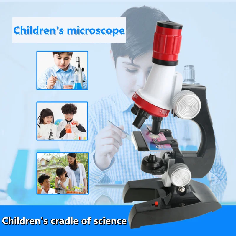 1200 times children's microscope children's biology teaching microscope science experiment science and education set