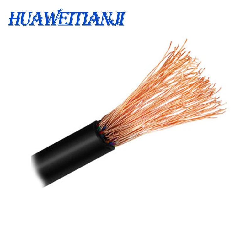 HUAWEITIANJI Outdoor HYA big logarithm 200 pair cable, 200pr 200*2*0.4mm  Telephone CAT3 200 Pair Copper Cable 50M