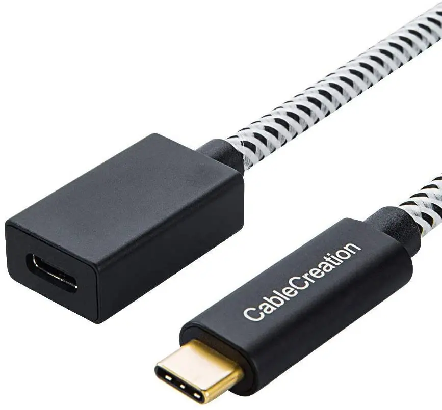 

Кабель-удлинитель USB Type-C (Gen 2/10 Гбит/с), USB 3,1, штекер-гнездо, поддержка передачи видео и аудио 4K, для Macbook Pro, телефонов