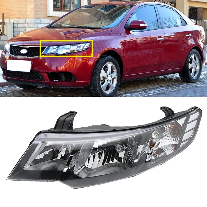 

Yasong For KIA Forte Cerato 2009 2010 2011 2012 Front Bumper Headlight Headlamp Head Light Lamp Assembly 92102-1X000