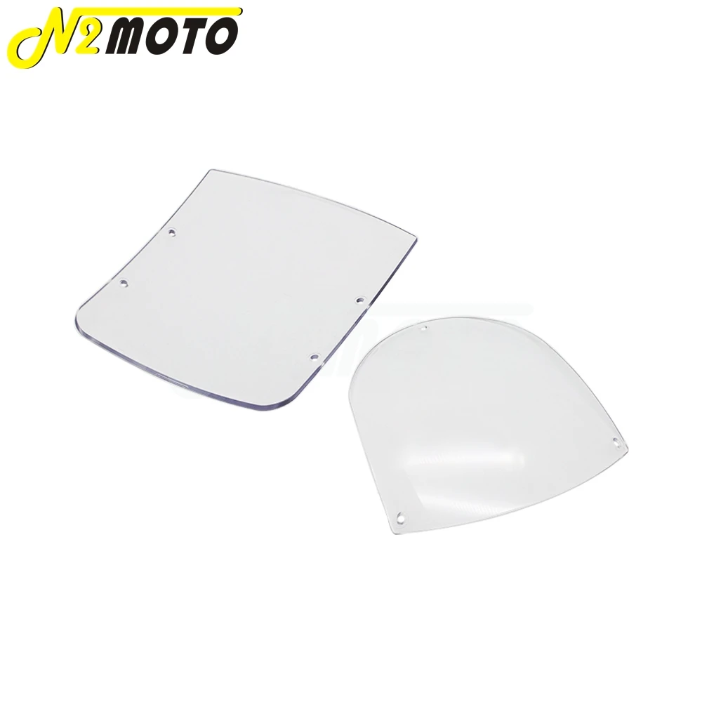 Quarter Fairing Replacement Windshield Wind Screen for Harley Sportster XL 1200 883 Iron 86-17 Dyna Low Rider Super Wide Glide
