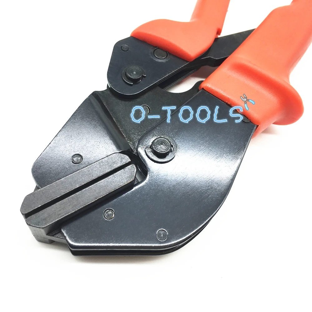 Ferramenta de crimpagem com conector de filme aquecedor, ferramenta para friso, alicate de crimpagem manual, não isolado