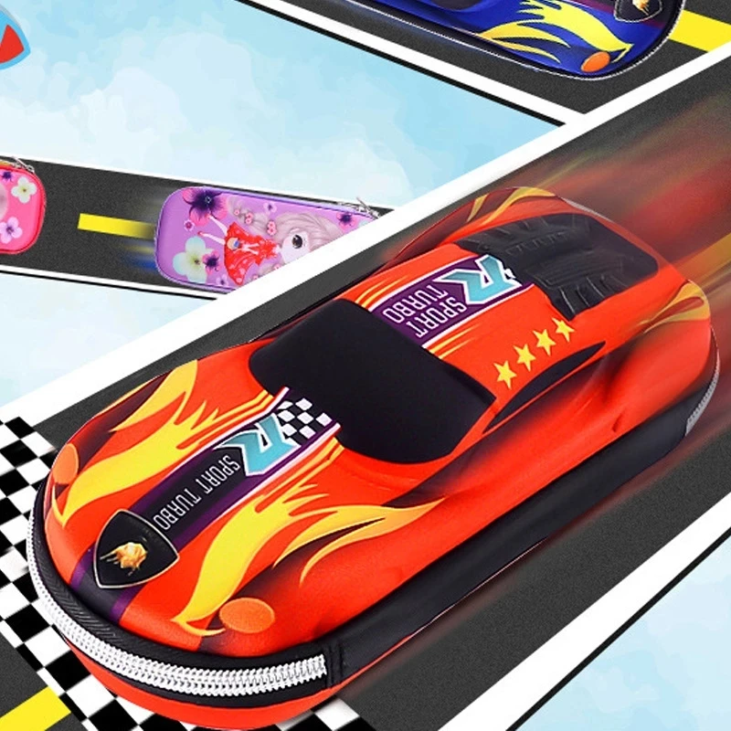 Cool 3D Car Model Pencil Case, Stationery Storage Box, Large Capacity, Waterproof, Multifunctional Pen Case. Pen Box,Pencil Box