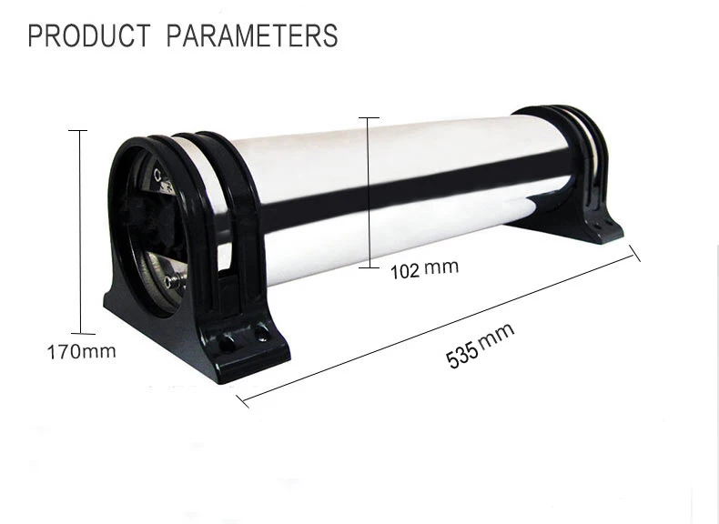 1000L/h Undersink 0.01micron Di:95*420mm hollow fiber UF memebrane replacement for Di:102mm QY-GS1000;Di:114 mm QY-GS1200LS