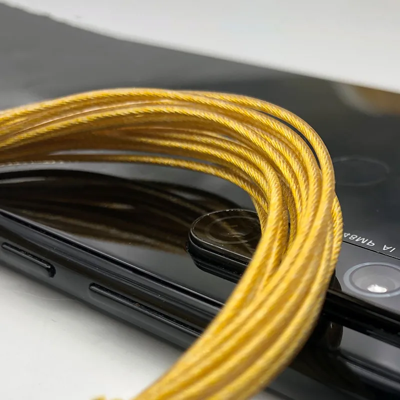 سلك مطلي بالفضة OFC بطول 10 أمتار 63 كور OD: 1.2 مم