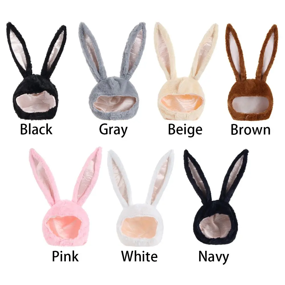 Women Girls Head Warmer  Bunny Ears Hat Rabbit Hat Photography Props Holiday Party Favors Hat