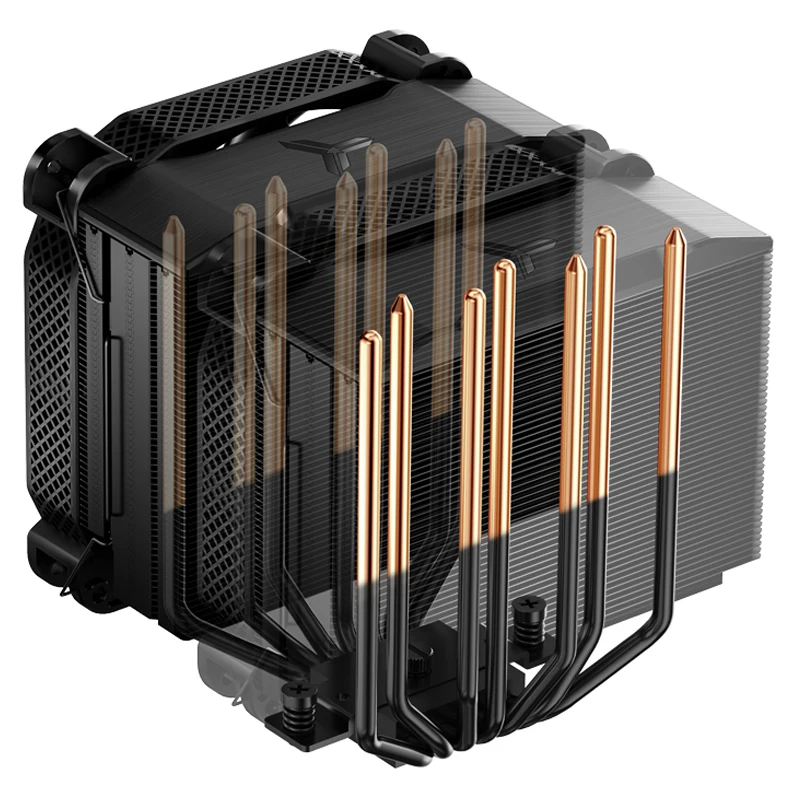 JONSBO-radiador refrigerado por aire HX7280 7 para PC de escritorio, ventilador silencioso de 14CM, Enfriador de CPU para LGA115x 1700 1200 2011 AM5