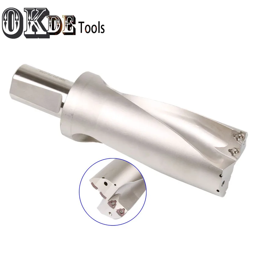 high quality 2D 3D 4D 5D mm 65mm 66mm 67mm 68mm 69mm 70mm Power insert indexable drills WC U drills triangle coolant drilling