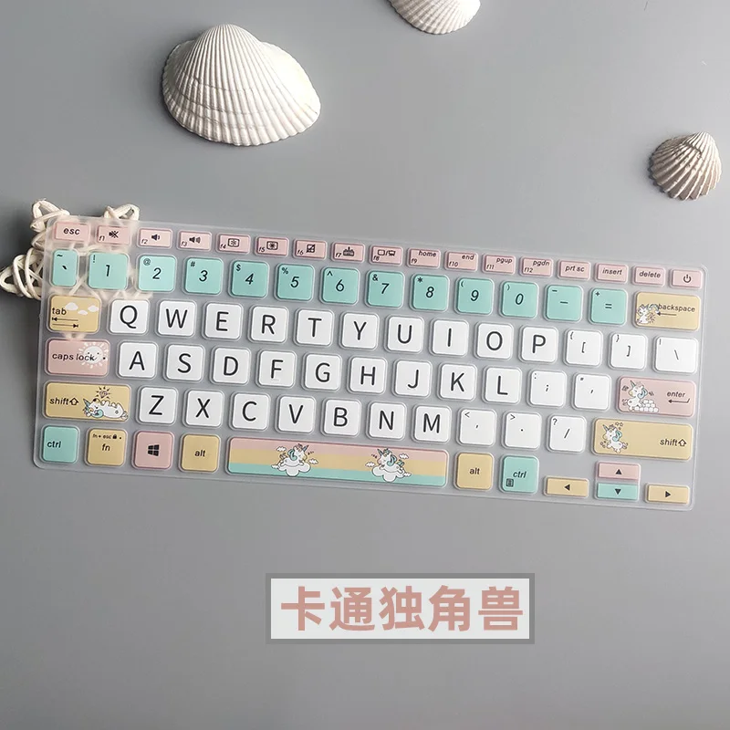 14 polegadas capa de teclado portátil para asus vivobook14 2021 intel core 14 polegadas notebook teclado filme x415 película protetora membrana