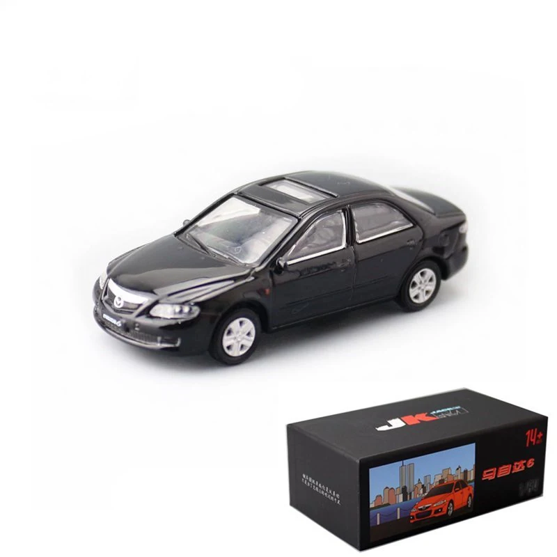 1:64 JKM Mazda 6 Alloy Car Static Model Vehicles For Collectibles Gift