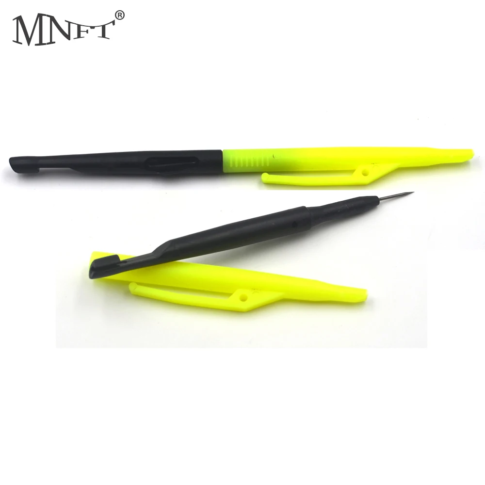 MNFT 2Pcs Pen Shape Plastic Line Knot Picker & Large Hook Disgorger Fishing Tools