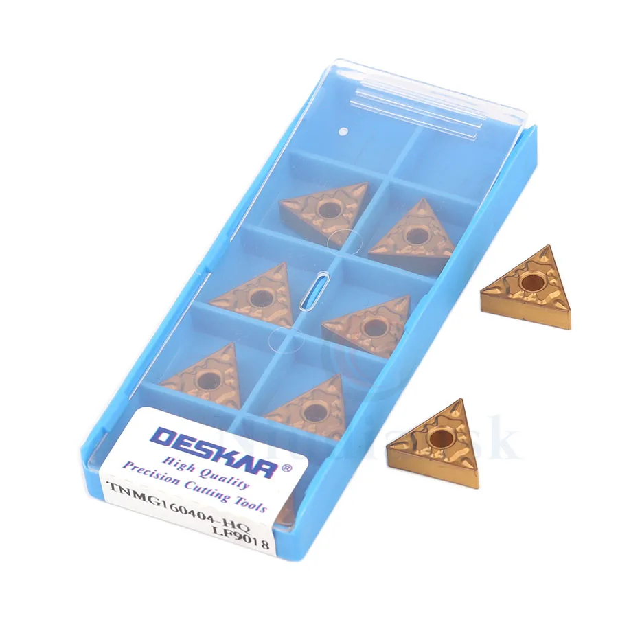 10PCS TNMG160404-HQ LF9018 TNMG160408- HQ LF9018CNC tornio strumento inserto in metallo duro, adatto per WTJNR portautensili MTJNR