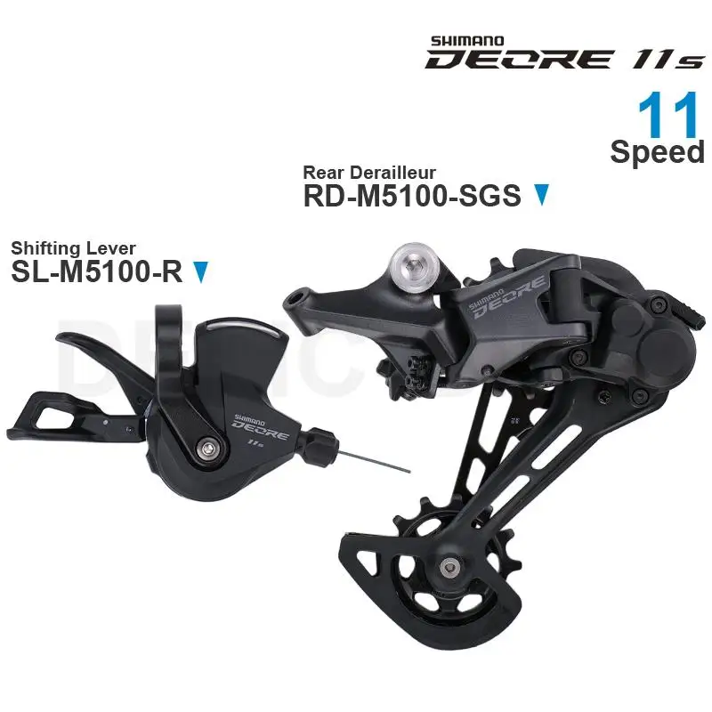 リアディレイラーSHIMANO-DEORE,11スピード,SL-M5100-Rスピード,RD