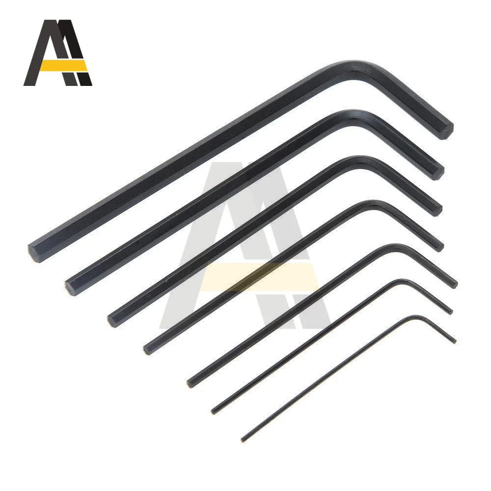 Set of 7 Allen Wrenches 0.7mm-3mm Mini Hexagon Wrench 0.7 0.9 1.3 1.5 2.0 2.5 3.0 Set Hex Allen Key Wrench Screwdriver Tool Kit