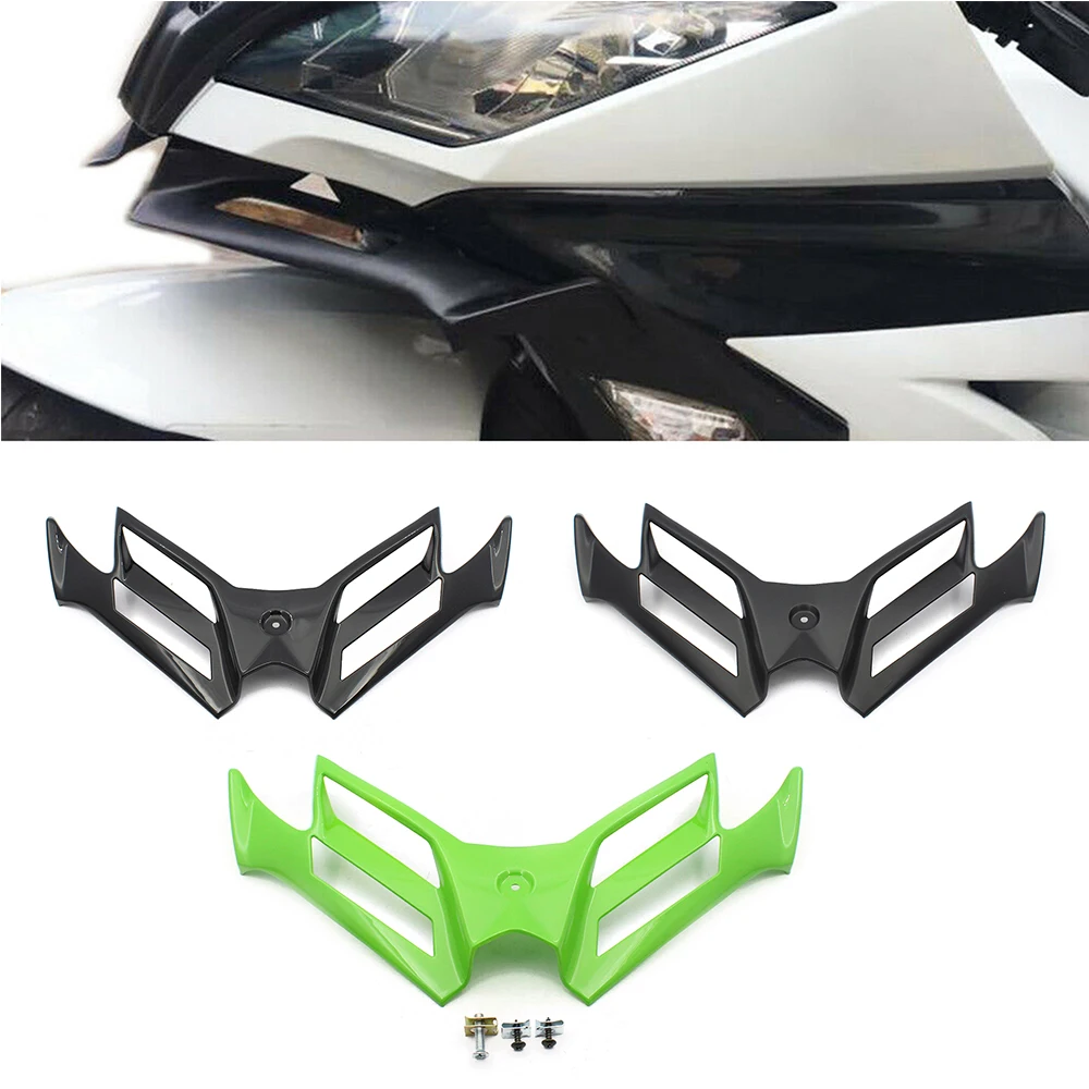 Winglet Front Fairing For KAWASAKI NINJA 300 EX300 EX300A SE EX300B ABS 250 Motorcycle ABS Plastic