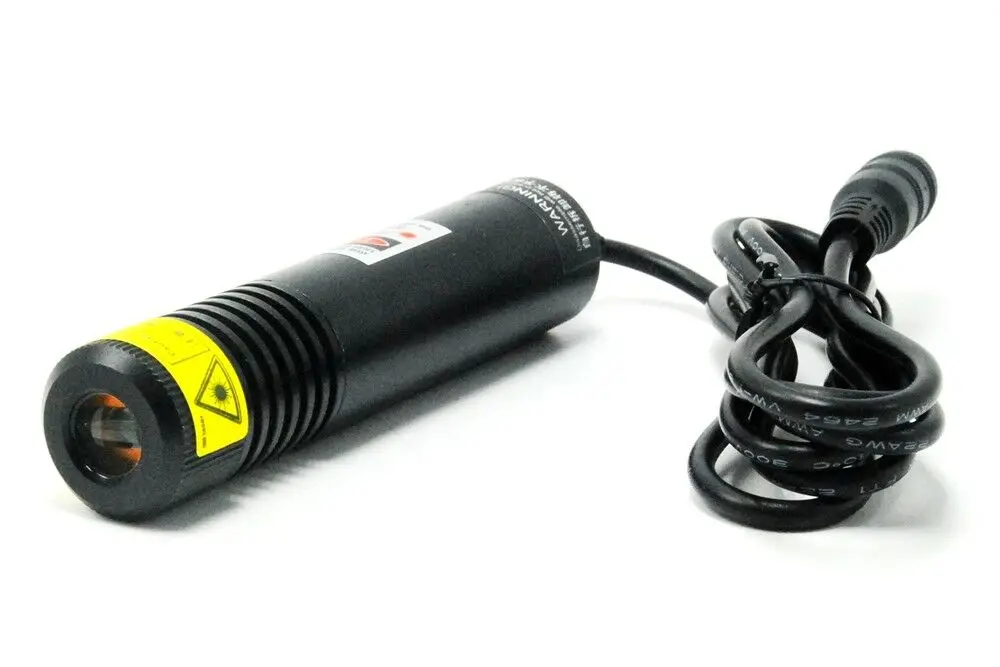 Stofdicht 650nm 200Mw 22X100Mm Dot Rode Laser Module Voor Hout Snijden Locator 5V